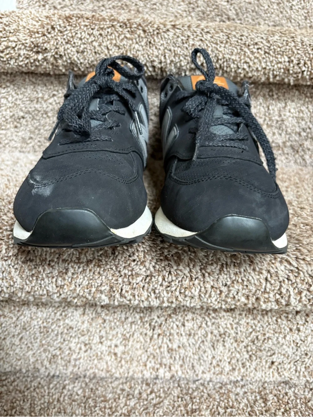 New Balance 574 Men's Black & Gray Casual Classic Sneakers